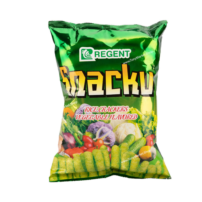 REGENT Snacku Rice Cracker Vegetable Flavored 60g