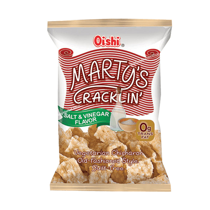 Oishi Marty’s Cracklin Salt & Vinegar Flavour 90g