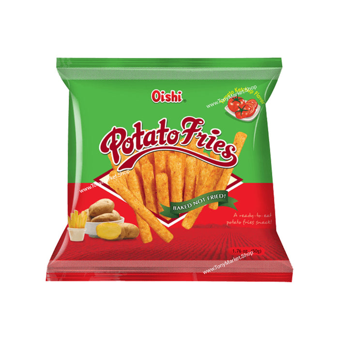 Oishi Potato Fries Tamato Ketchup Flavour 50g