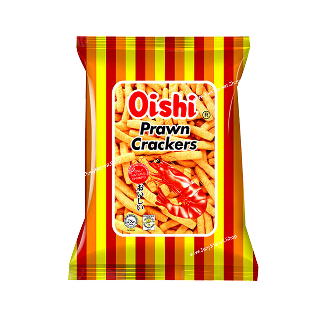 Oishi Prawn Crackers Orinigal Flavour 60g Tony‘s Asian Market