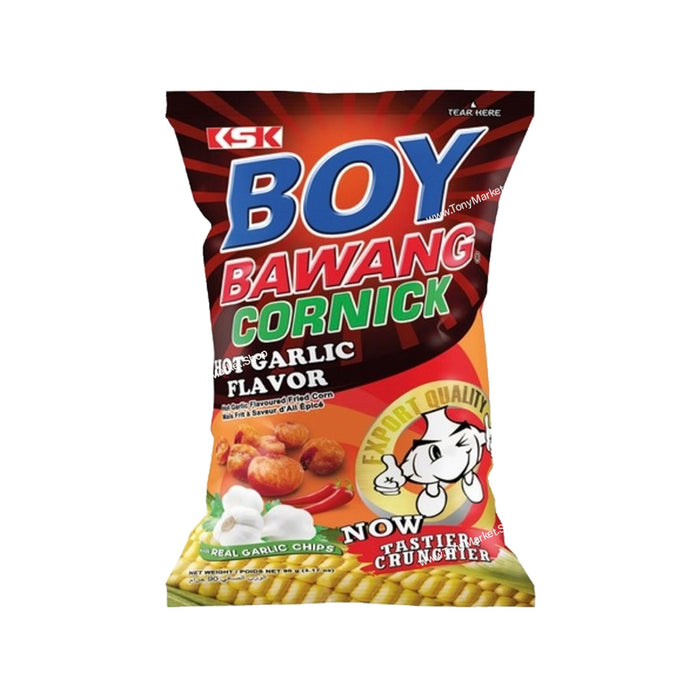 Boy Bawang Cornick - Hot Garlic Flavor 100g