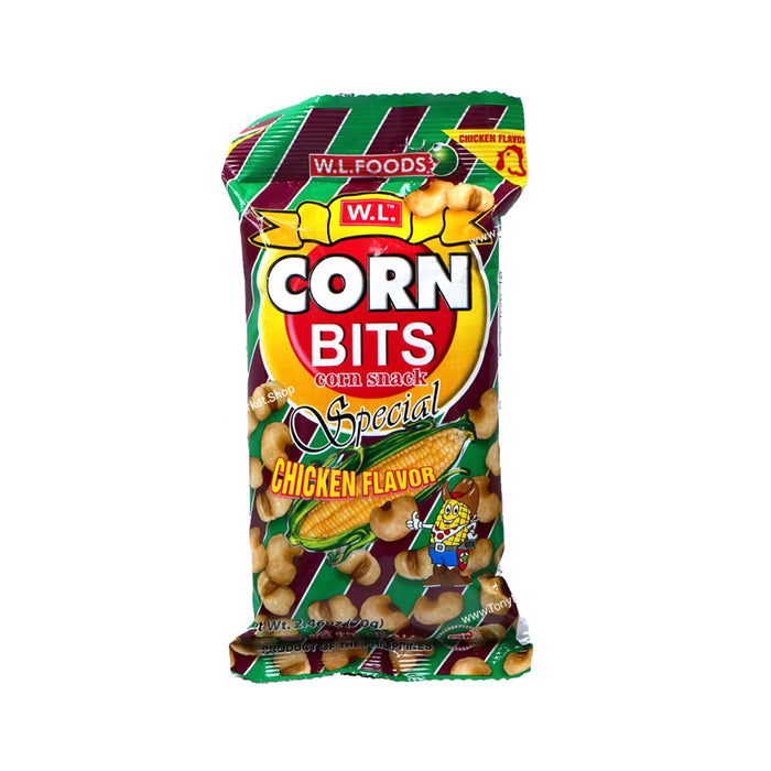 W.L. Corn Bits Corn Snack - Special Chicken Flavor 70g