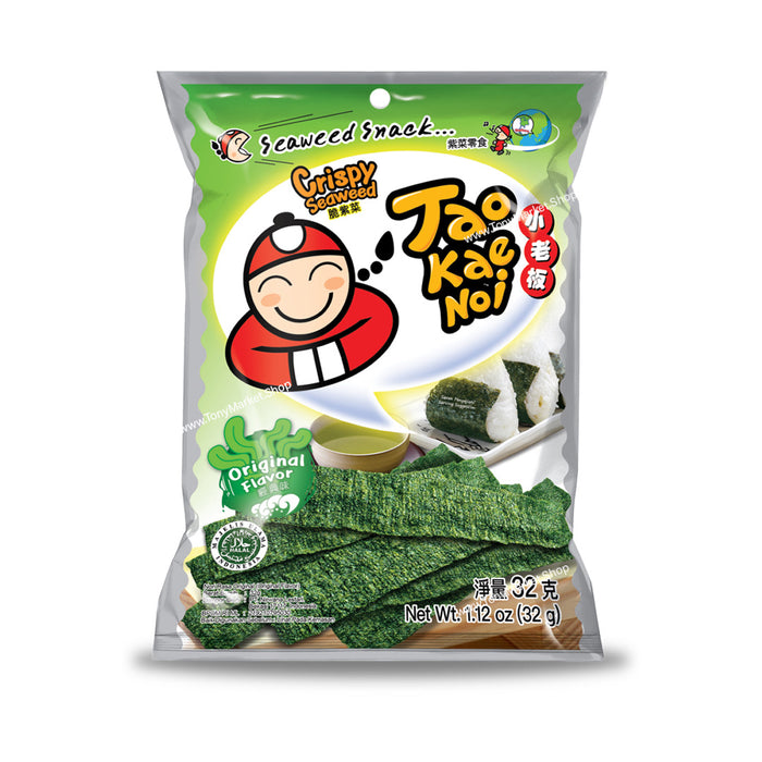 TAO KAE NOI Crispy Seaweed - Original Flavor 32g